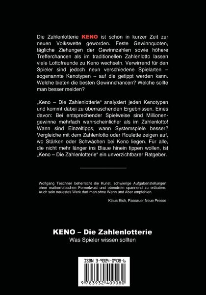 Produktbild: KENO - Die Zahlenlotterie