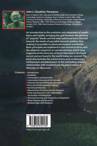 Produktbild: The Diversity of Amphibians and Reptiles