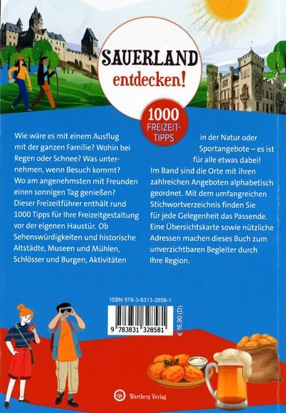 Produktbild: Sauerland entdecken! 1000 Freizeittipps : Natur, Kultur, Sport, Spa&szlig;