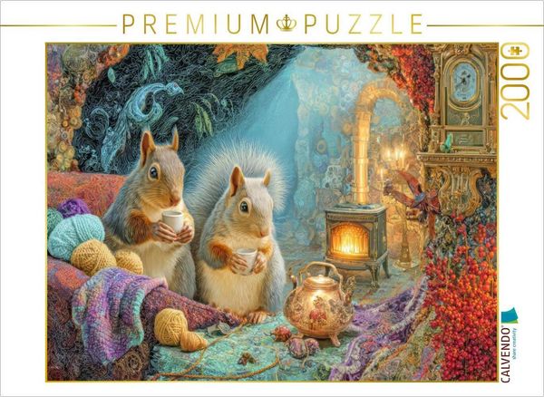 CALVENDO Puzzle Niedliche Tierwohnungen | 2000 Teile Lege-Größe 90 × 67 cm Foto-Puzzle für glückliche Stunden
