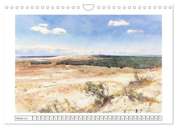 Produktbild: Reise durch Litauen (Wandkalender 2027 DIN A4 quer), CALVENDO Monatskalender