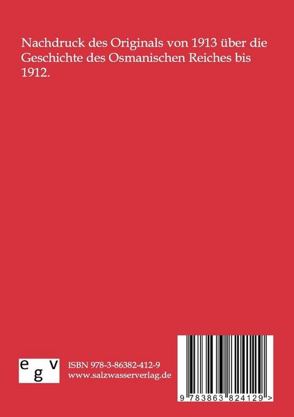 Produktbild: Geschichte des Osmanischen Reiches