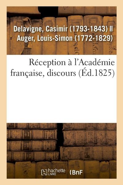Produktbild: R&eacute;ception &agrave; l'Acad&eacute;mie fran&ccedil;aise, discours