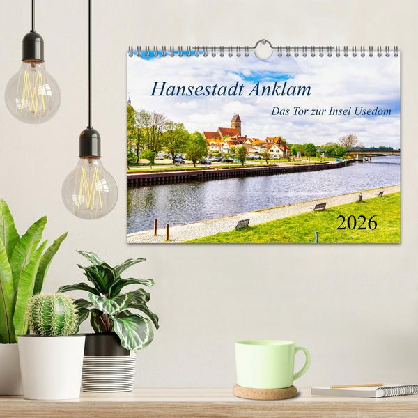 Produktbild: Hansestadt Anklam. Das Tor zur Insel Usedom (Wandkalender 2026 DIN A4 quer), CALVENDO Monatskalender