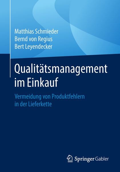 Produktbild: Qualit&auml;tsmanagement im Einkauf