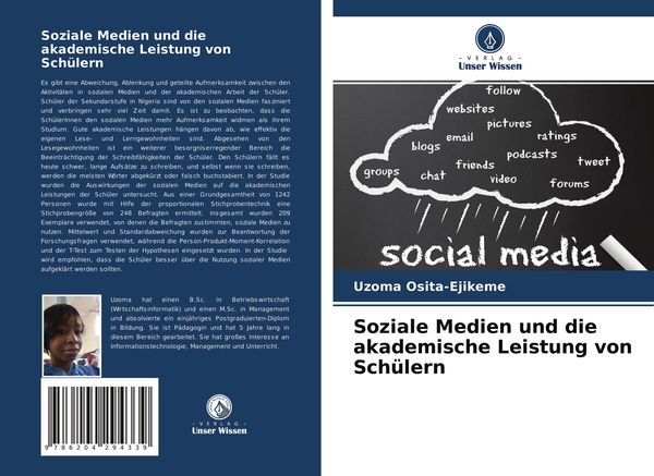 Produktbild: Soziale Medien und die akademische Leistung von Sch&uuml;lern