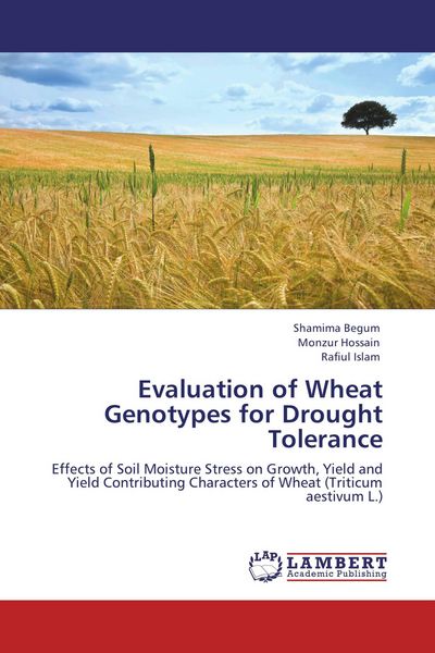 Produktbild: Evaluation of Wheat Genotypes for Drought Tolerance