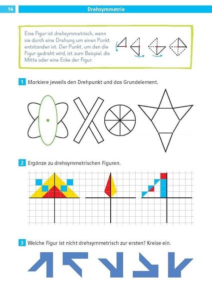 Produktbild: Klett Die Mathe-Helden: Geometrie 3./4. Klasse