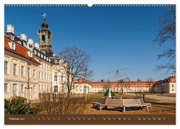 Produktbild: Sachsens Schl&ouml;sser und Burgen (hochwertiger Premium Wandkalender 2027 DIN A2 quer), Kunstdruck in Hochglanz