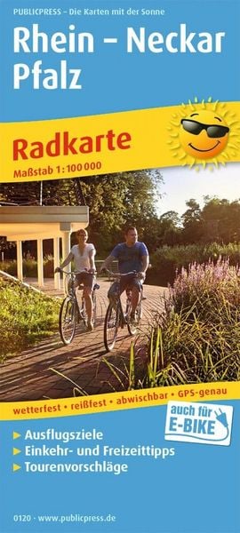 Produktbild: Rhein - Neckar - Pfalz 1:100 000