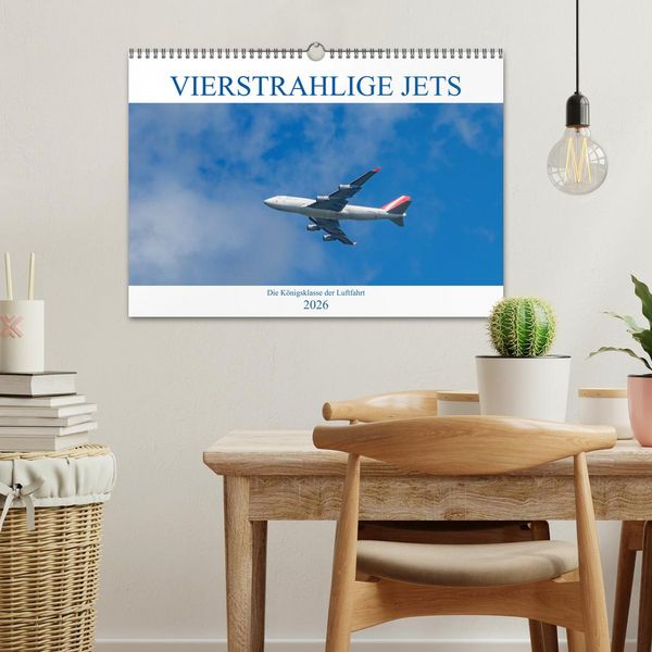 Produktbild: Vierstrahlige Jets (Wandkalender 2026 DIN A3 quer), CALVENDO Monatskalender