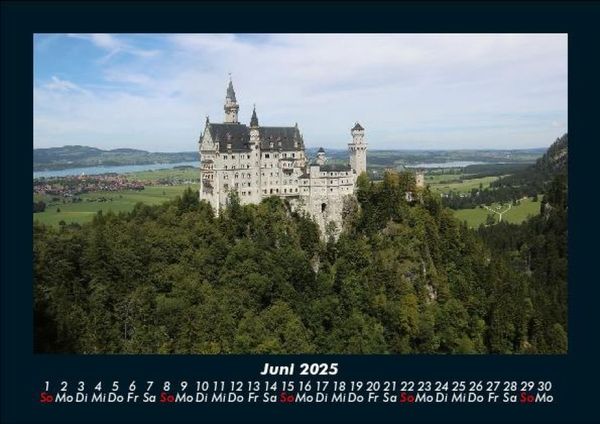 Produktbild: Landschaftskalender 2025 Fotokalender DIN A5