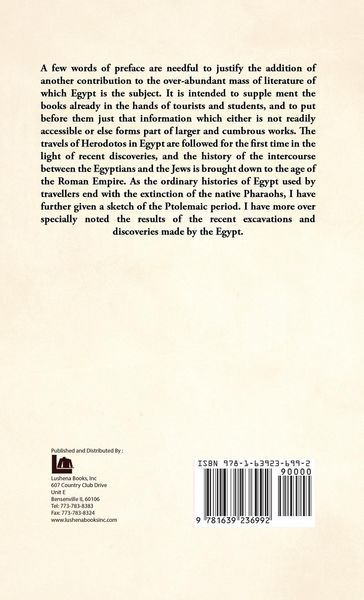 Produktbild: The Egypt of the Hebrews and Herodotos