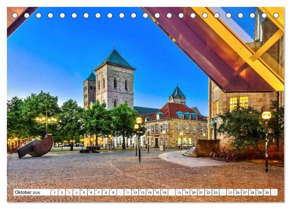 Produktbild: Osnabr&uuml;ck ...meine Stadt (Tischkalender 2026 DIN A5 quer), CALVENDO Monatskalender