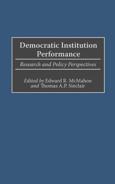 Produktbild: Democratic Institution Performance
