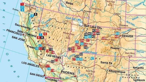 Produktbild: ROTHER Wanderf&uuml;hrer USA - Der S&uuml;dwesten