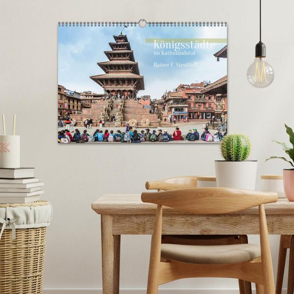 Produktbild: K&ouml;nigsst&auml;tte im Kathmandutal (Wandkalender 2026 DIN A3 quer), CALVENDO Monatskalender