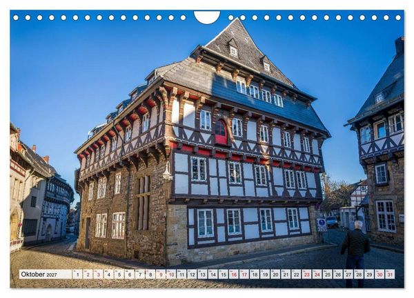 Produktbild: Goslar - Zwischen Fachwerk und Welterbe (Wandkalender 2027 DIN A4 quer), CALVENDO Monatskalender