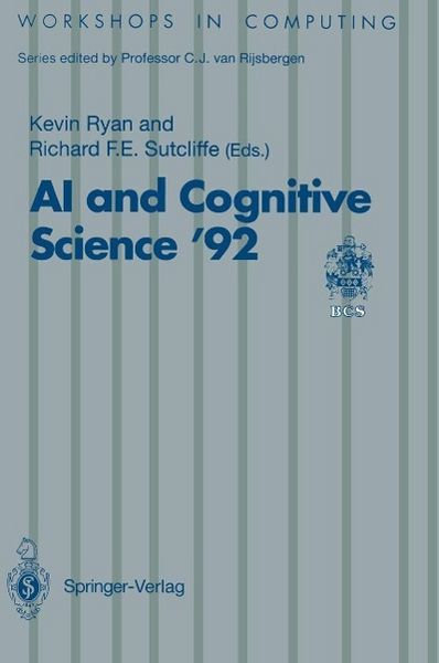 Produktbild: AI and Cognitive Science '92