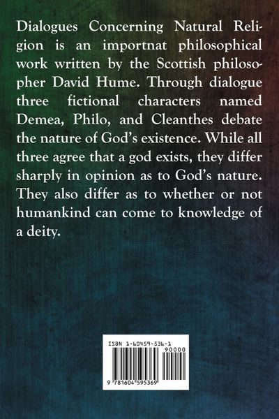Produktbild: Dialogues Concerning Natural Religion - A Classic Philosophical Debate on God, Reason, and Design