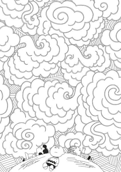 Produktbild: Peanuts: Malblock - Gl&uuml;cksmomente mit den Peanuts