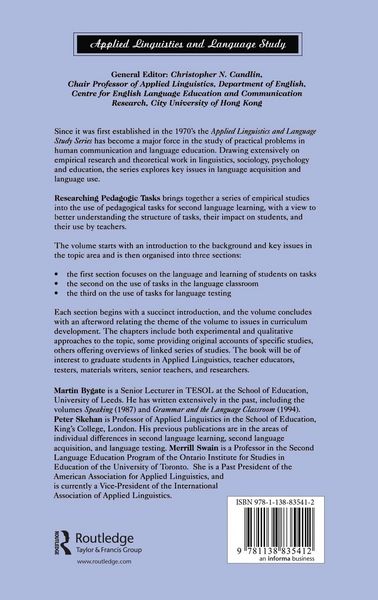 Produktbild: Researching Pedagogic Tasks