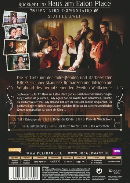 Produktbild: R&uuml;ckkehr ins Haus am Eaton Place - Staffel 2 [2 DVDs]