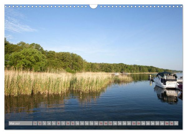 Produktbild: Hausbooturlaub Deutschland - Mecklenburgische Seenplatte (Wandkalender 2027 DIN A3 quer), CALVENDO Monatskalender