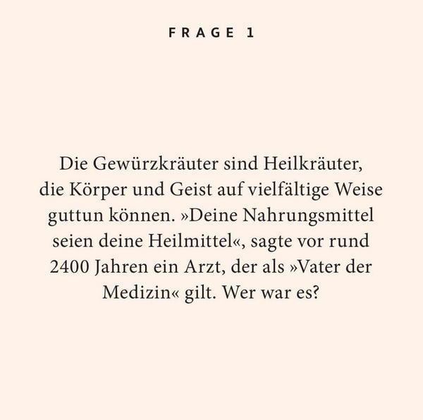 Produktbild: Gew&uuml;rze-Quiz