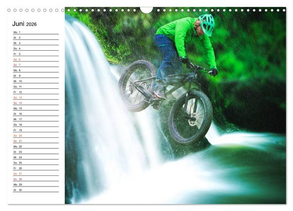 Produktbild: Mountainbike Trails (Wandkalender 2026 DIN A3 quer), CALVENDO Monatskalender