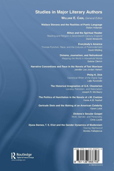 Produktbild: Djuna Barnes, T. S. Eliot and the Gender Dynamics of Modernism