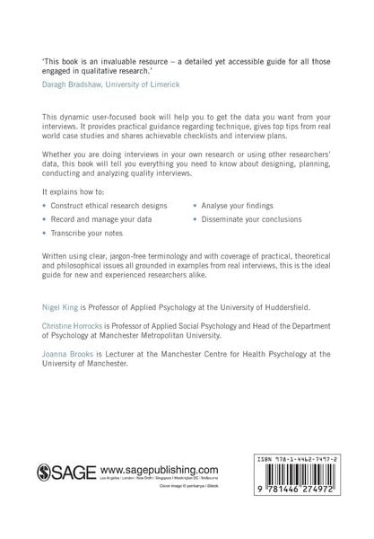 Produktbild: Interviews in Qualitative Research