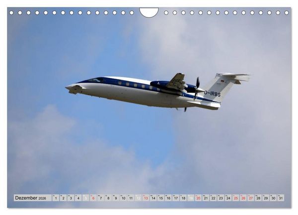 Produktbild: Flugzeuge - Starts und Landeanfl&uuml;ge (Wandkalender 2026 DIN A4 quer), CALVENDO Monatskalender
