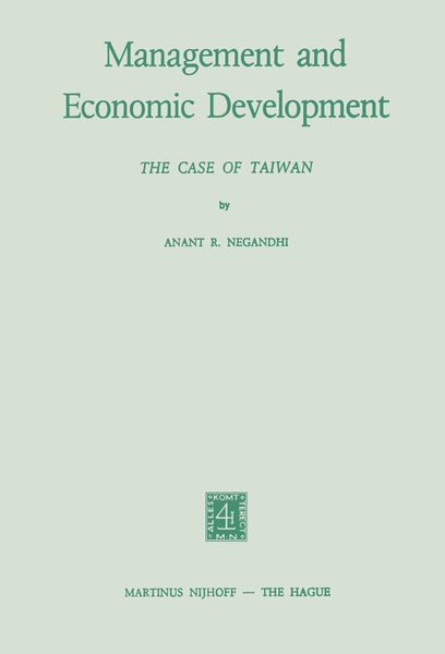 Produktbild: Management and Economic Development