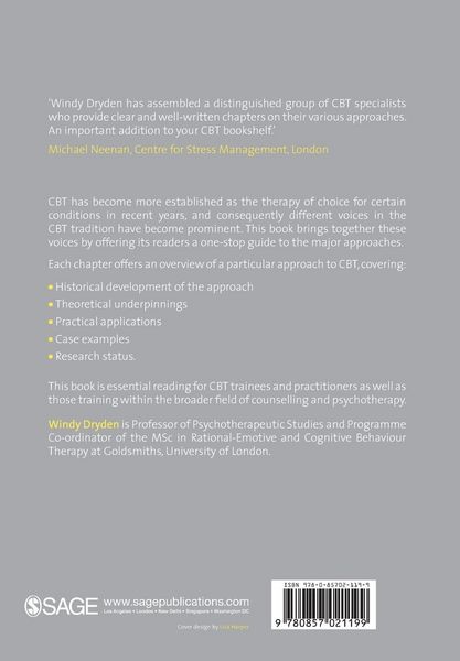 Produktbild: Cognitive Behaviour Therapies