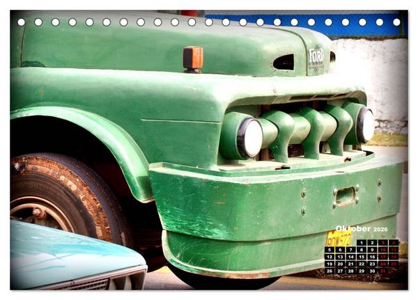 Produktbild: FORD F1 - Truck Legende 1951 (Tischkalender 2026 DIN A5 quer), CALVENDO Monatskalender