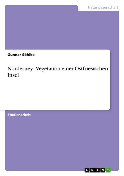 Produktbild: Norderney - Vegetation einer Ostfriesischen Insel