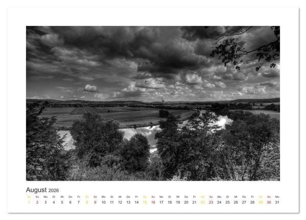 Produktbild: Weserbergland Impressionen (Wandkalender 2026 DIN A3 quer), CALVENDO Monatskalender
