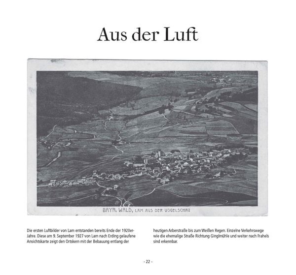 Produktbild: Frejas en da Lam. Der Markt Lam in historischen Ansichtskarten ab 1893