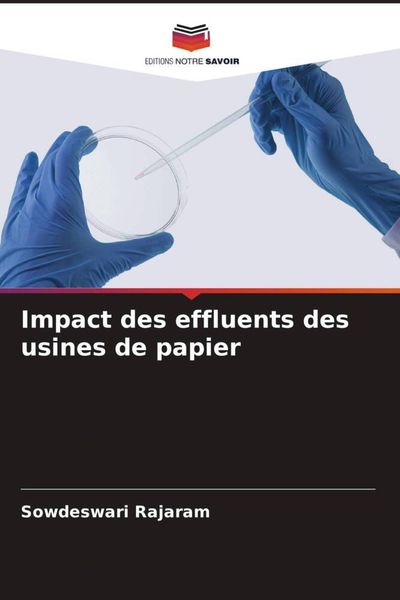 Produktbild: Impact des effluents des usines de papier