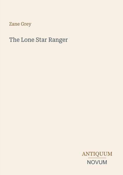 Produktbild: The Lone Star Ranger