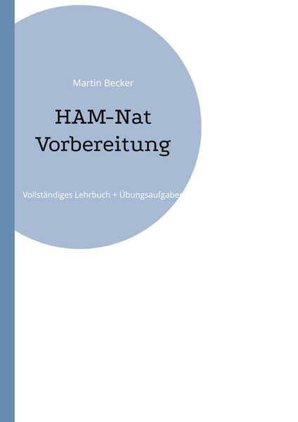HAM-Nat Vorbereitung