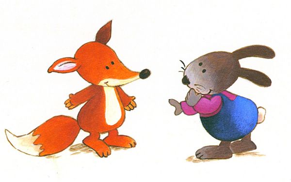 Produktbild: Der klitzekleine Hase und der Fuchs