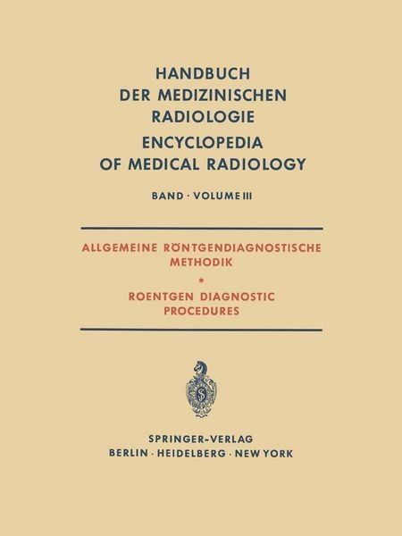 Produktbild: Allgemeine R&ouml;ntgendiagnostische Methodik Roentgen Diagnostic Procedures