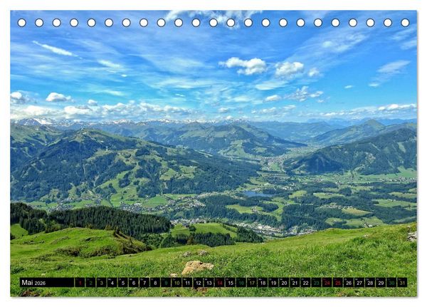 Produktbild: Servus. Landschaften im Tirol (Tischkalender 2026 DIN A5 quer), CALVENDO Monatskalender