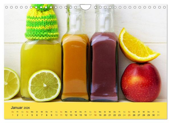 Produktbild: Gibt das Leben dir Zitronen, frag nach Zucker und Gew&uuml;rzen! (Wandkalender 2026 DIN A4 quer), CALVENDO Monatskalender