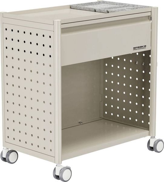 Produktbild: SpeaKa Professional Rollcontainer Hellbraun (B x H x T) 300 x 545 x 500 mm Anzahl der Schubf&auml;cher: 1 SP-13660888 SP-MCT03-03 1 St.