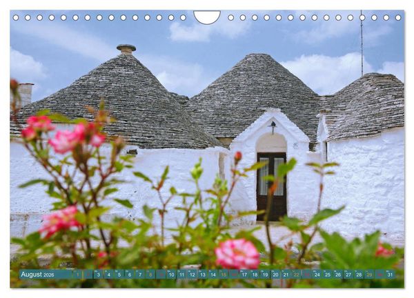 Produktbild: Facettenreiches Apulien (Wandkalender 2026 DIN A4 quer), CALVENDO Monatskalender