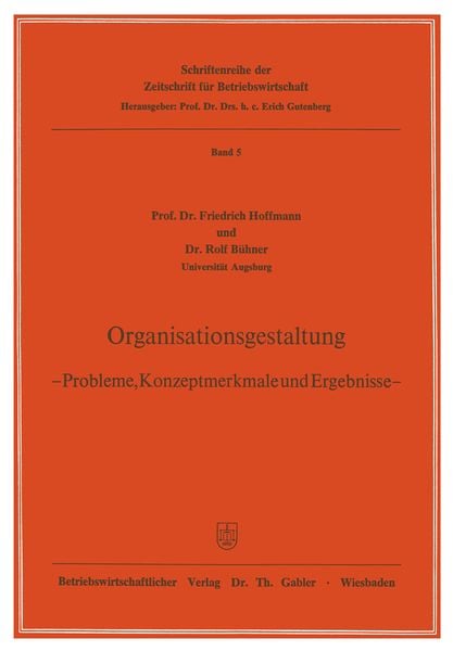 Produktbild: Organisationsgestaltung