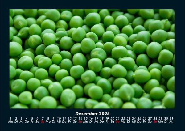 Produktbild: Gem&uuml;sekalender 2025 Fotokalender DIN A4